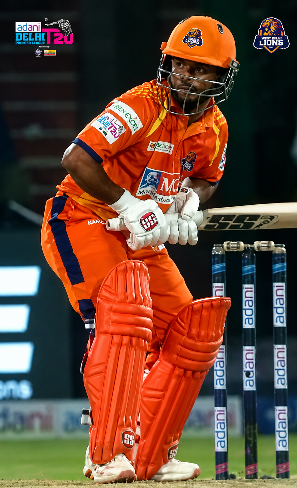 Cricket Player Batting